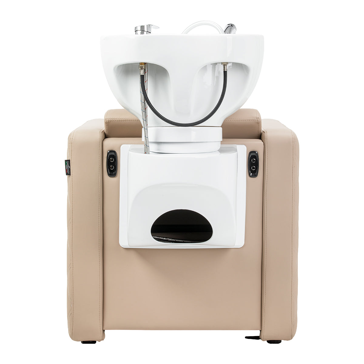 Gabbiano Sylvia Plus bac à shampoing électrique avec fonction massage, beige