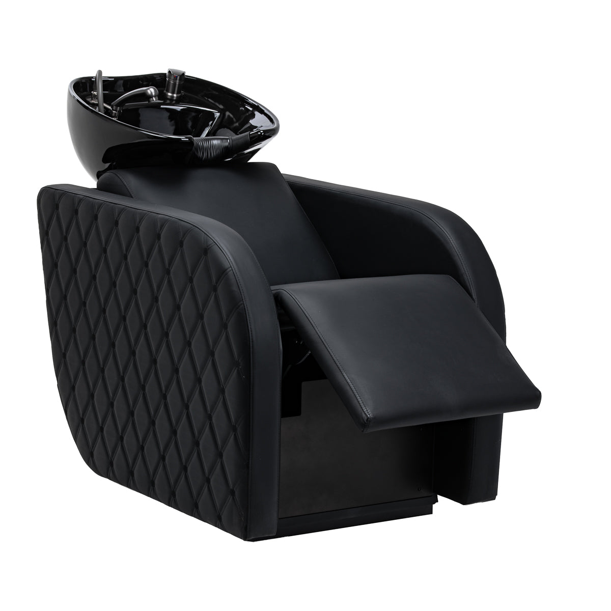 Electric hairdressing wash unit with massage function Gabbiano Ines black