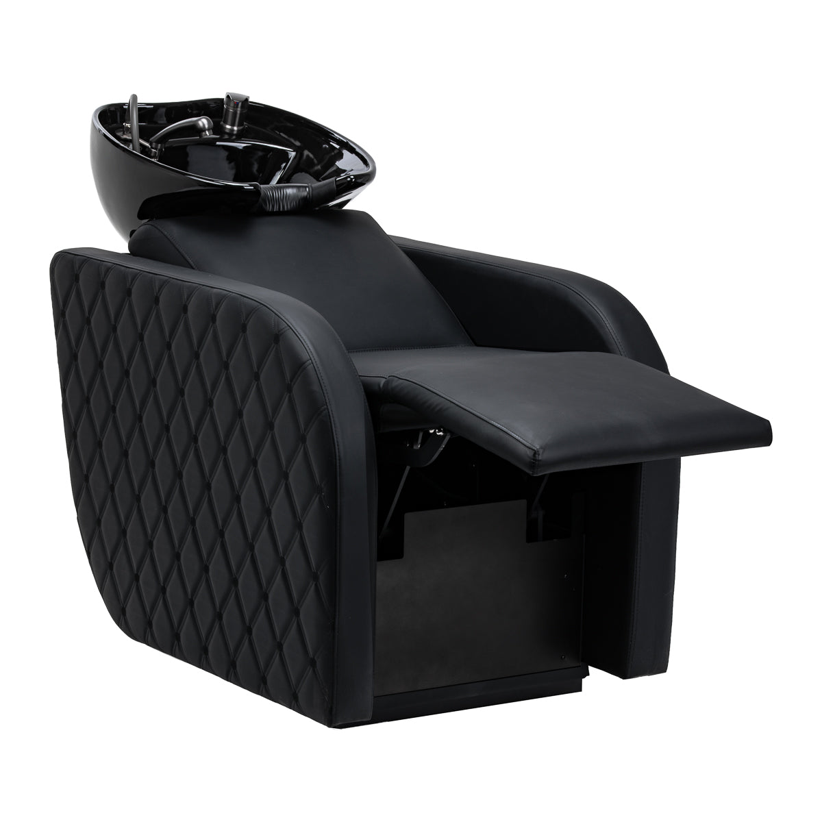 Electric hairdressing wash unit with massage function Gabbiano Ines black