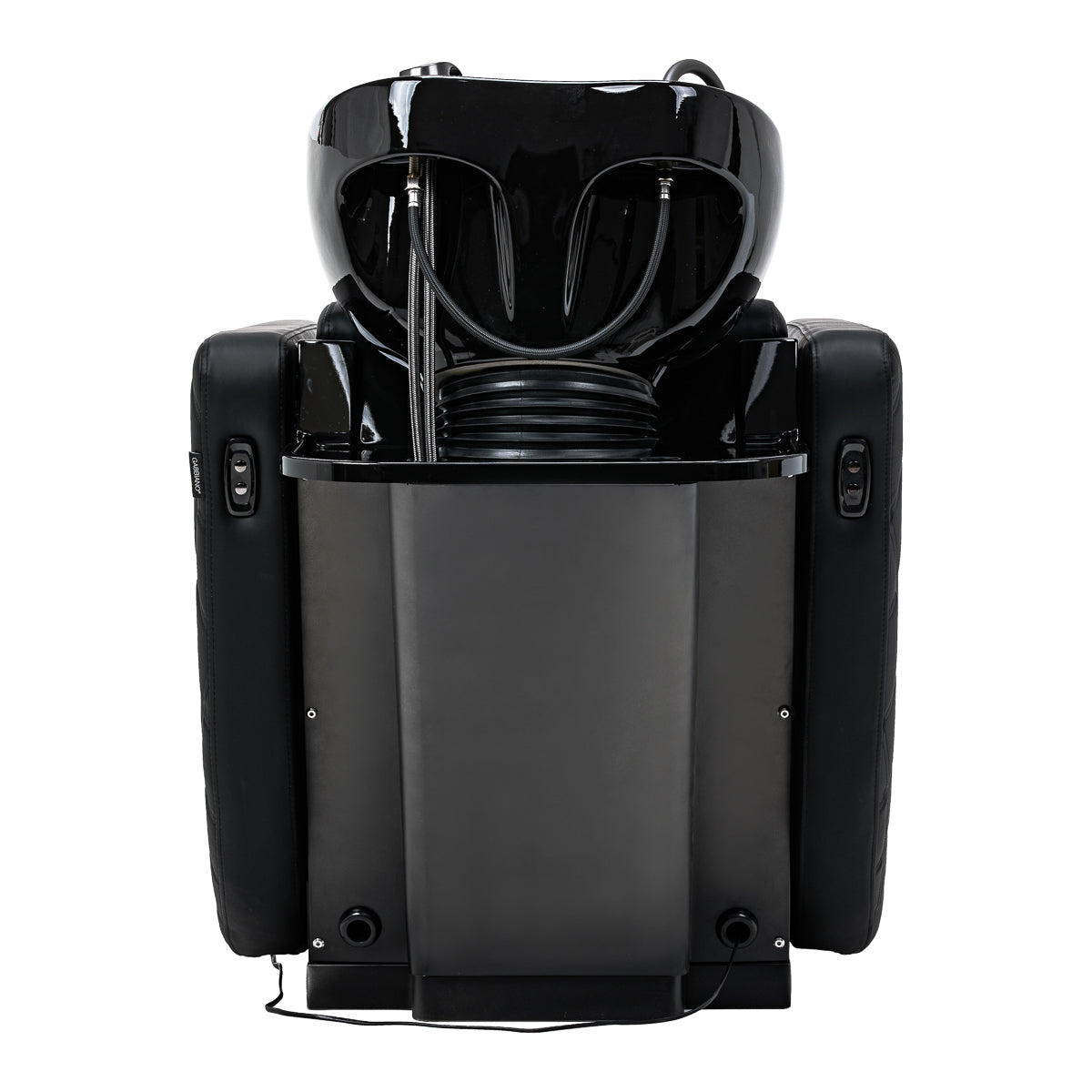 Electric hairdressing wash unit with massage function Gabbiano Ines black