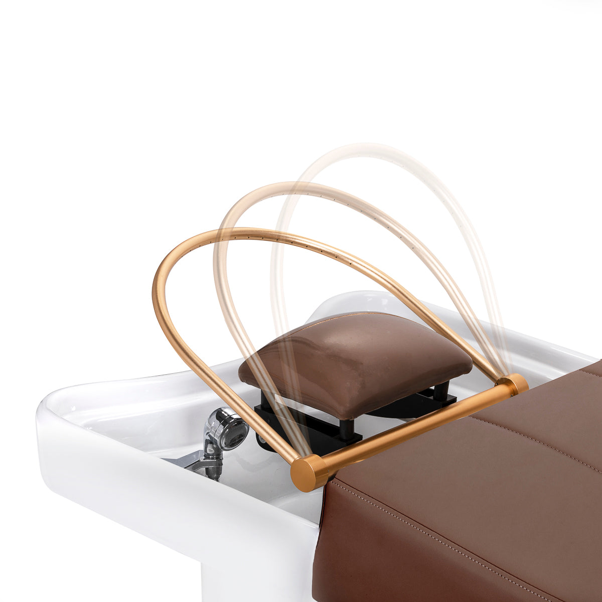 Gabbiano Head Spa 017 cheveux washing lit marron