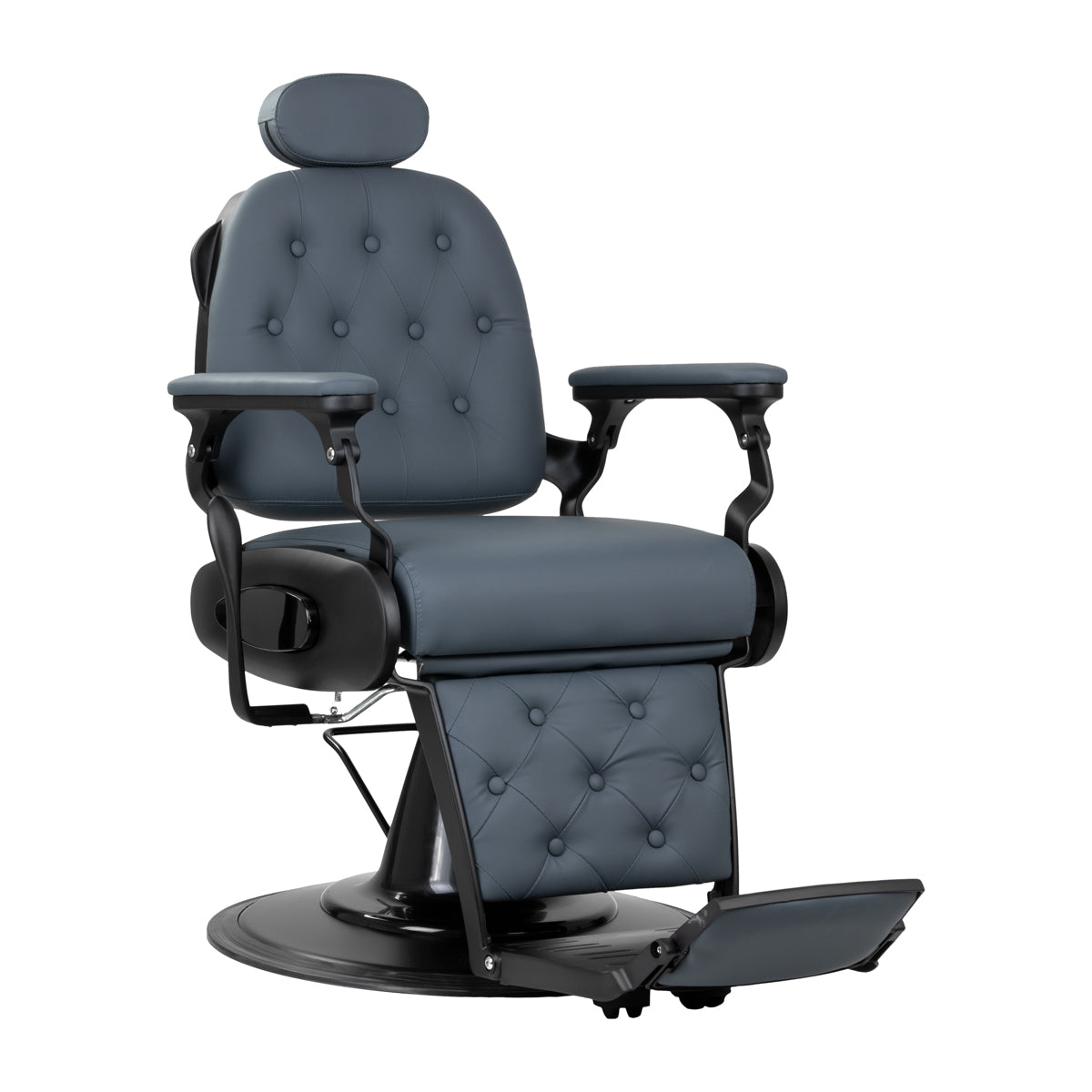 Gabbiano Francesco barberstol, grafit med sort base (2. sortering)