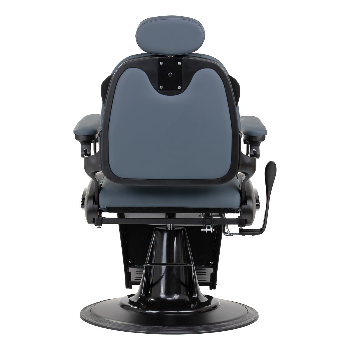Barber chair Gabbiano Francesco graphite with brushed frame second class