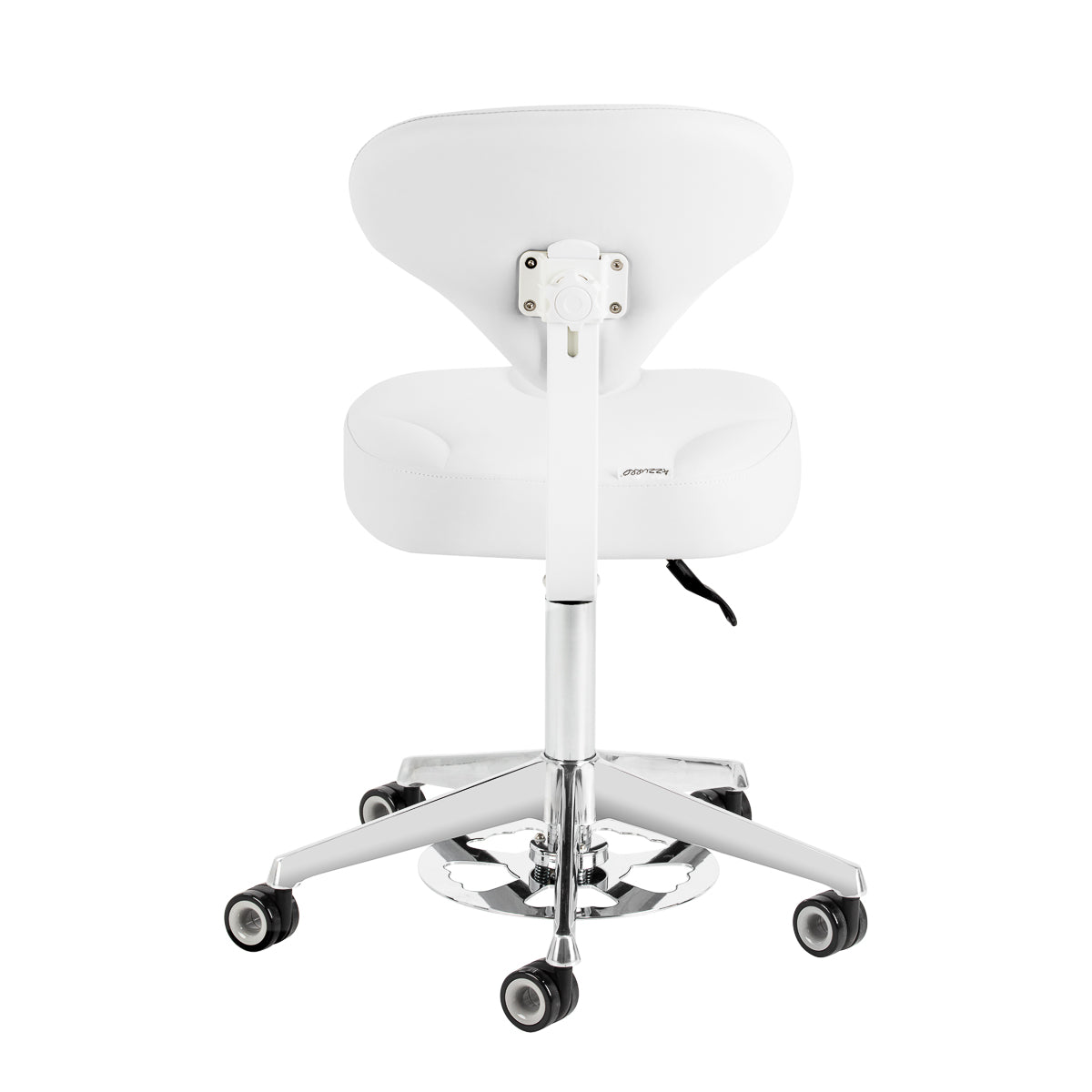 Cosmetic stool Azzurro 156-F bump-up snow-white
