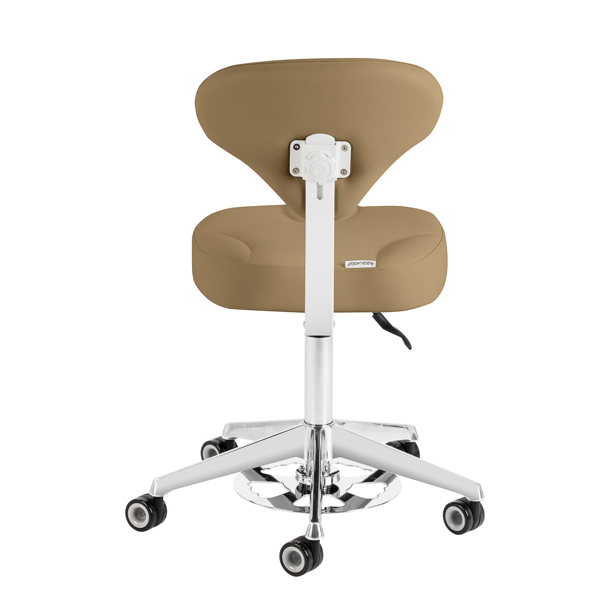 Cosmetic stool Azzurro 156-F bump-up beige (light coffee)