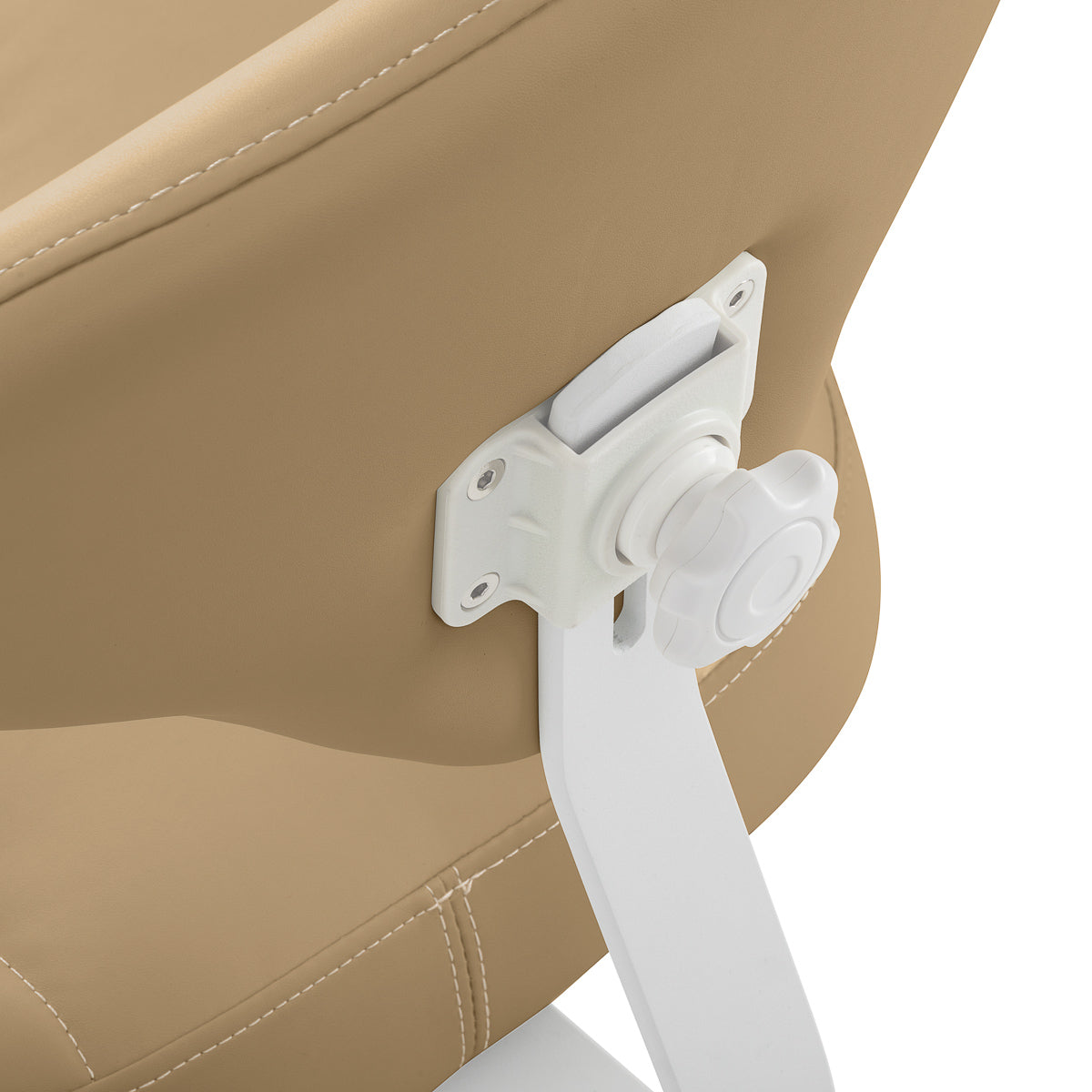 Cosmetic stool Azzurro 156-F bump-up beige (light coffee)