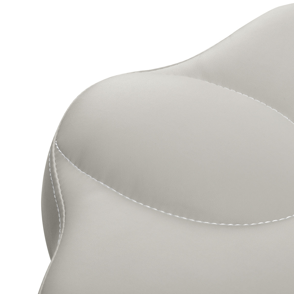Cosmetic stool Azzurro 156-F bump-up grey
