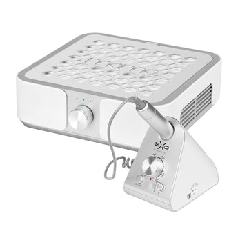 Set dust absorber MOMO P30 60W White + nail drill Exo Silent SX7