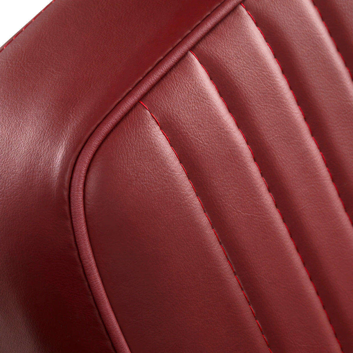 Gabbiano Visionerio+ barber chair red chrome frame