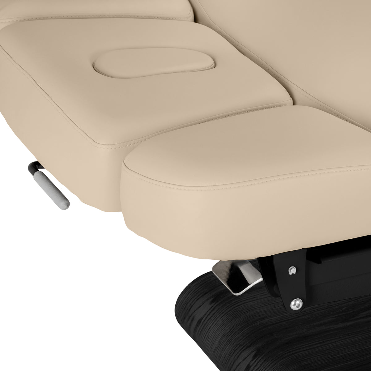 SPA лаунжер Sillon Relax бежевый с чёрной основой