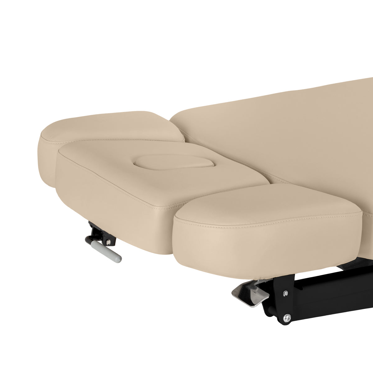 SPA лаунжер Sillon Relax бежевый с чёрной основой