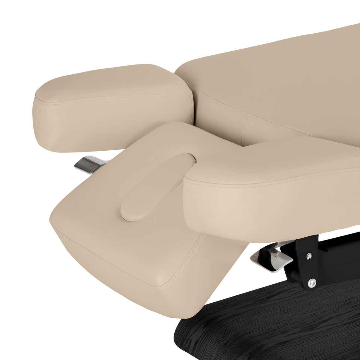 SPA лаунжер Sillon Relax бежевый с чёрной основой