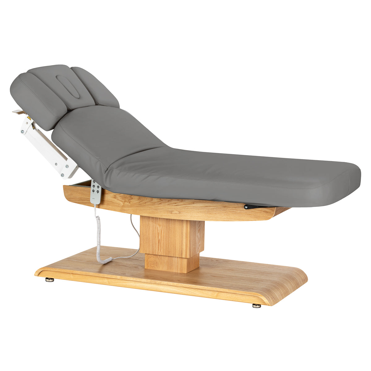 SPA lounger Sillon Relax grey with light brown base