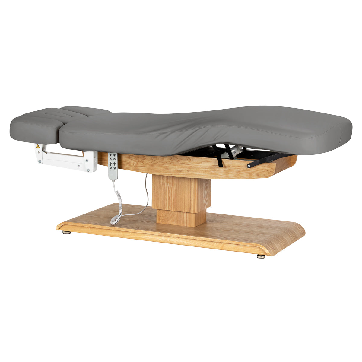 SPA lounger Sillon Relax grey with light brown base