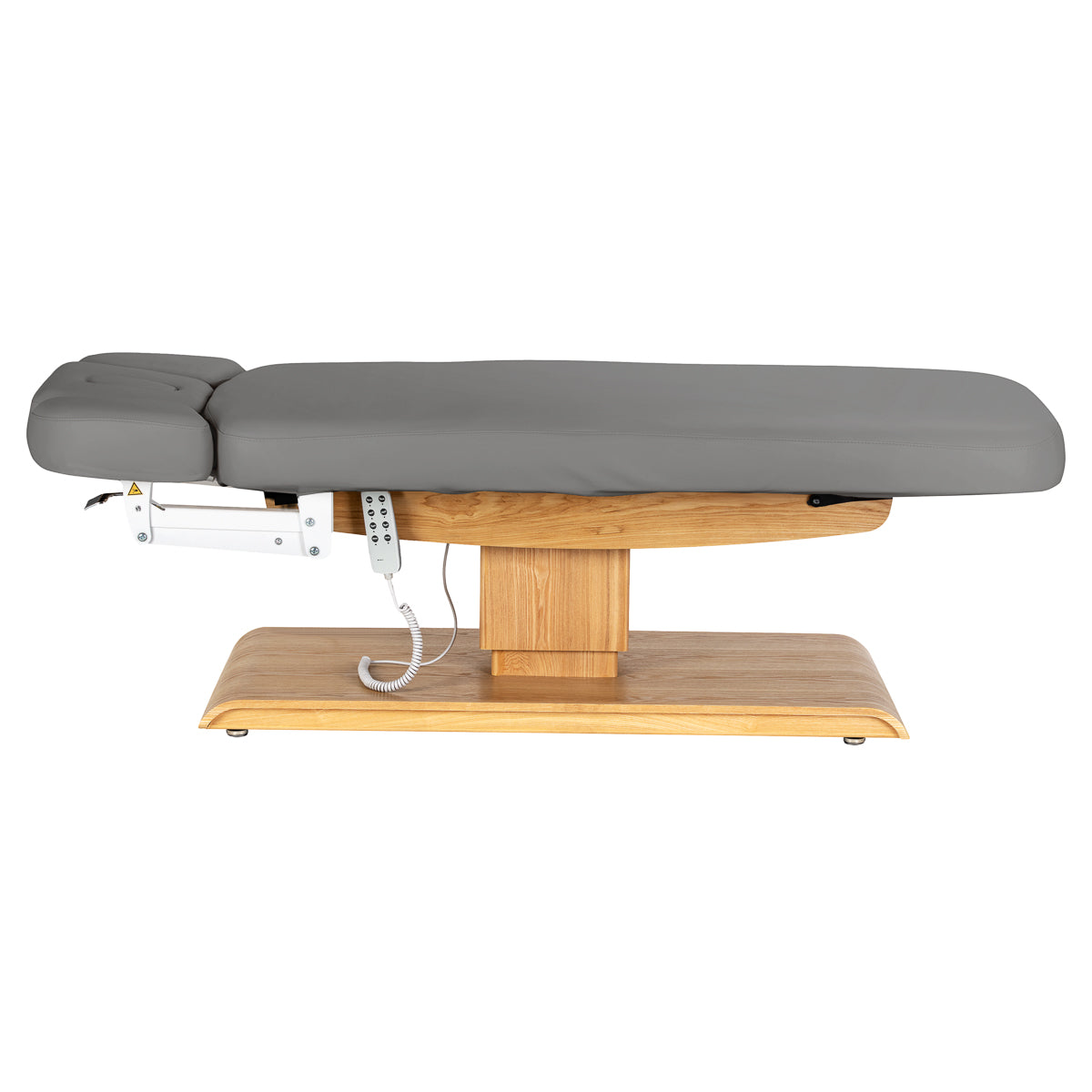 SPA lounger Sillon Relax grey with light brown base