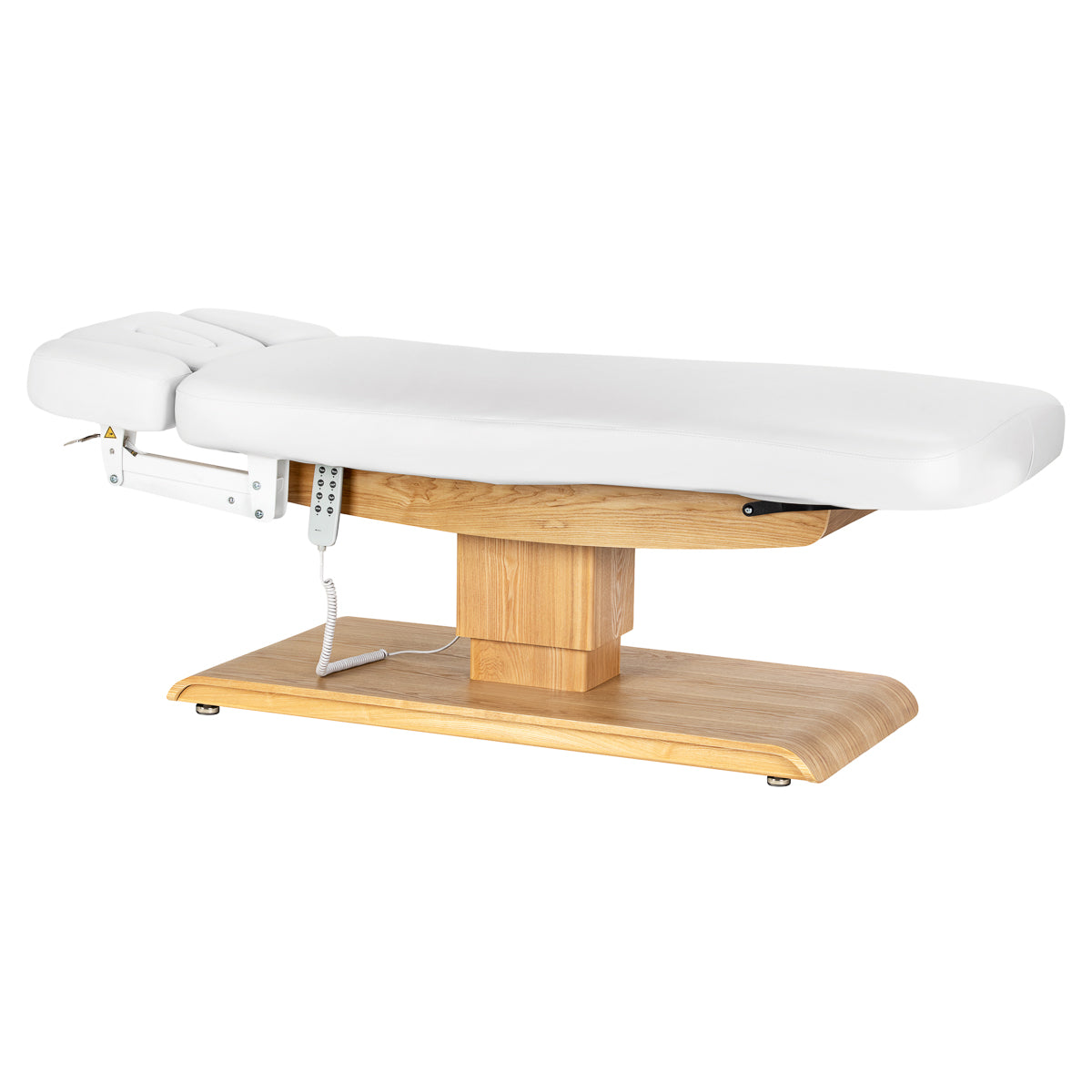 SPA lounger Sillon Relax white with light brown base