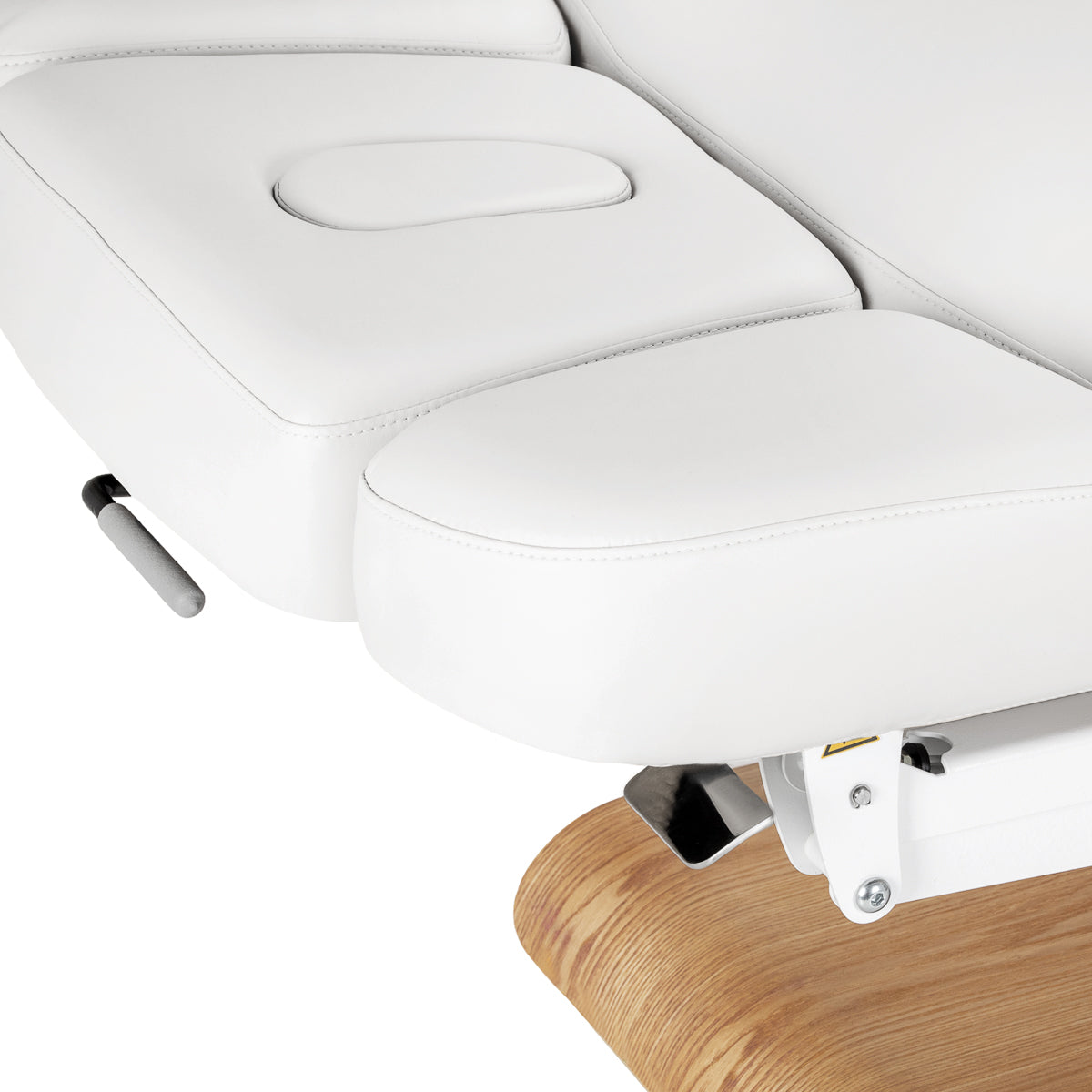 SPA lounger Sillon Relax white with light brown base