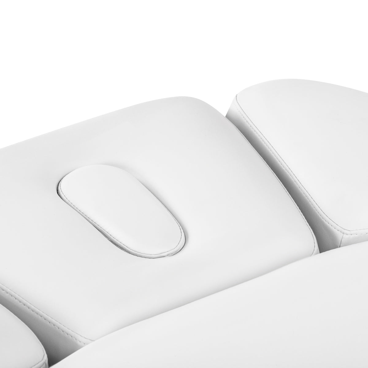 SPA lounger Sillon Relax white with light brown base
