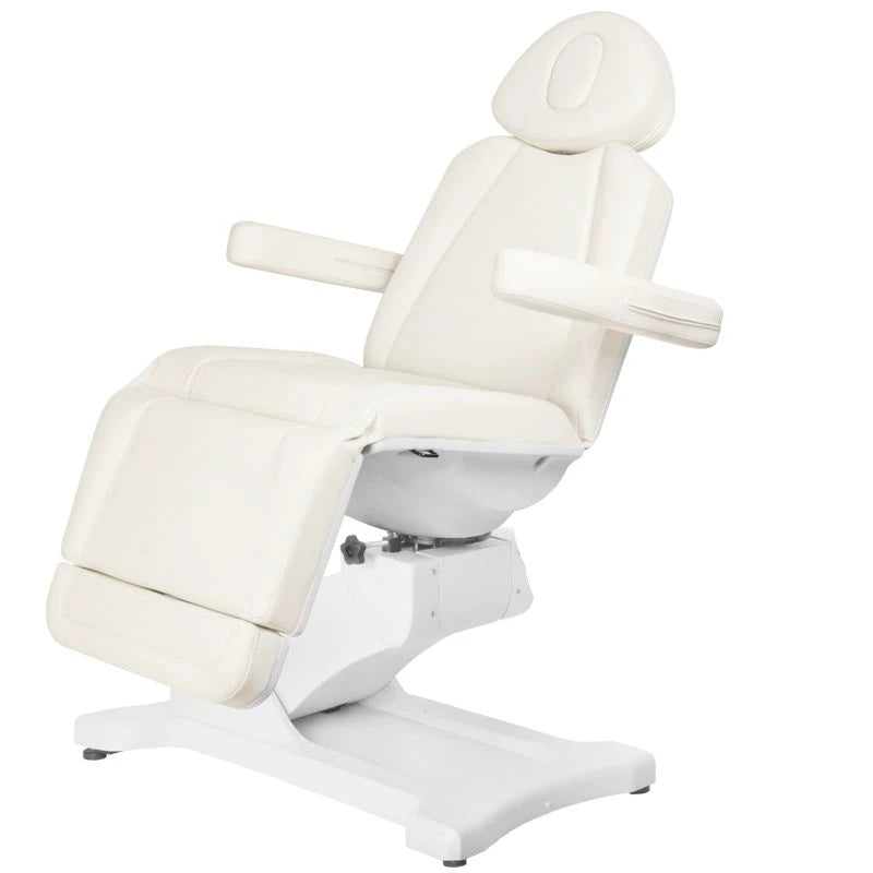 Beauty lit-couche Azzurro 869a rotary, 4 moteurs, blanc