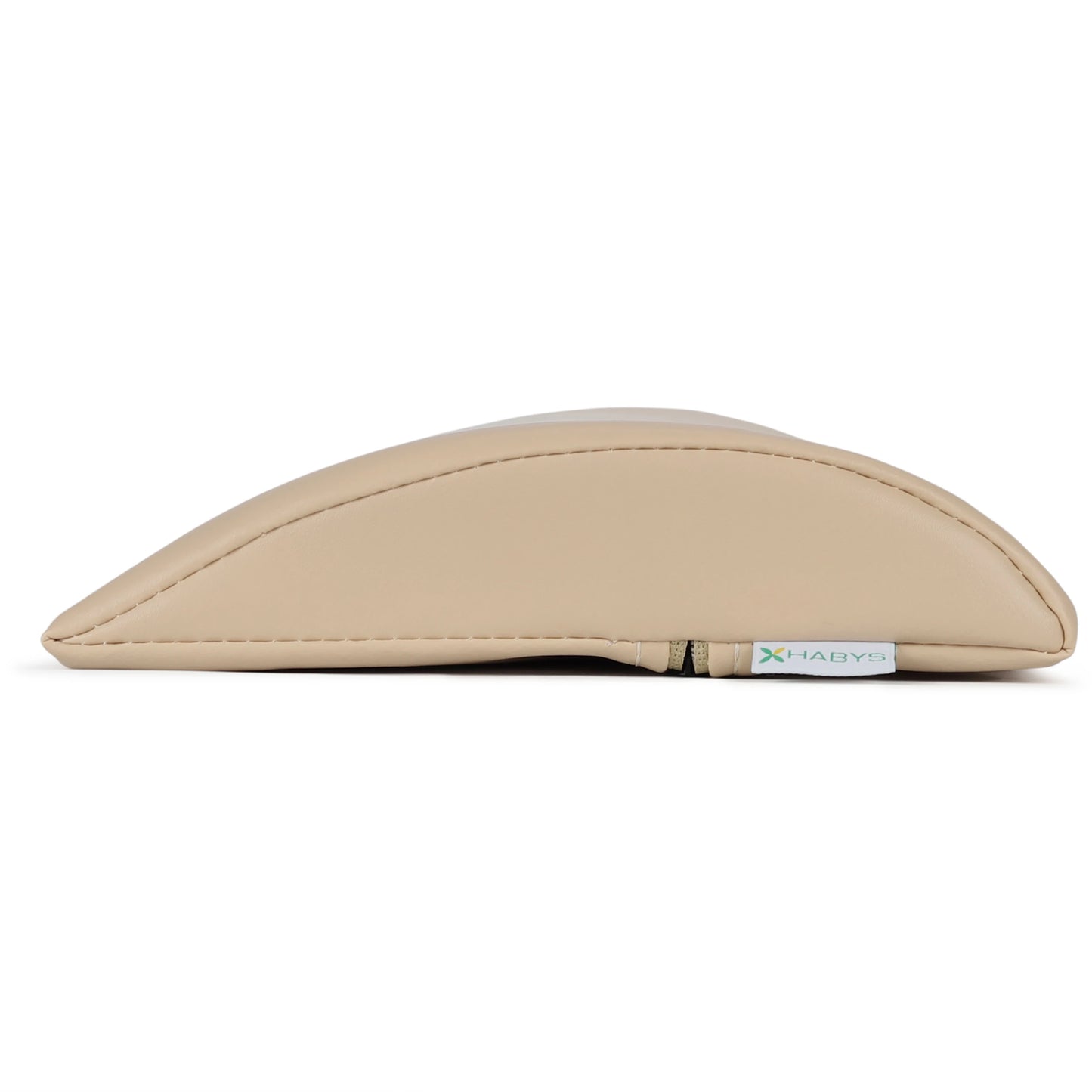 Semi Round lændestøtte 40x25x5 Soft K033 beige