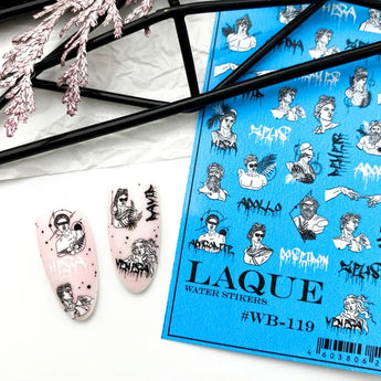 Nail art slaideri #WB-119