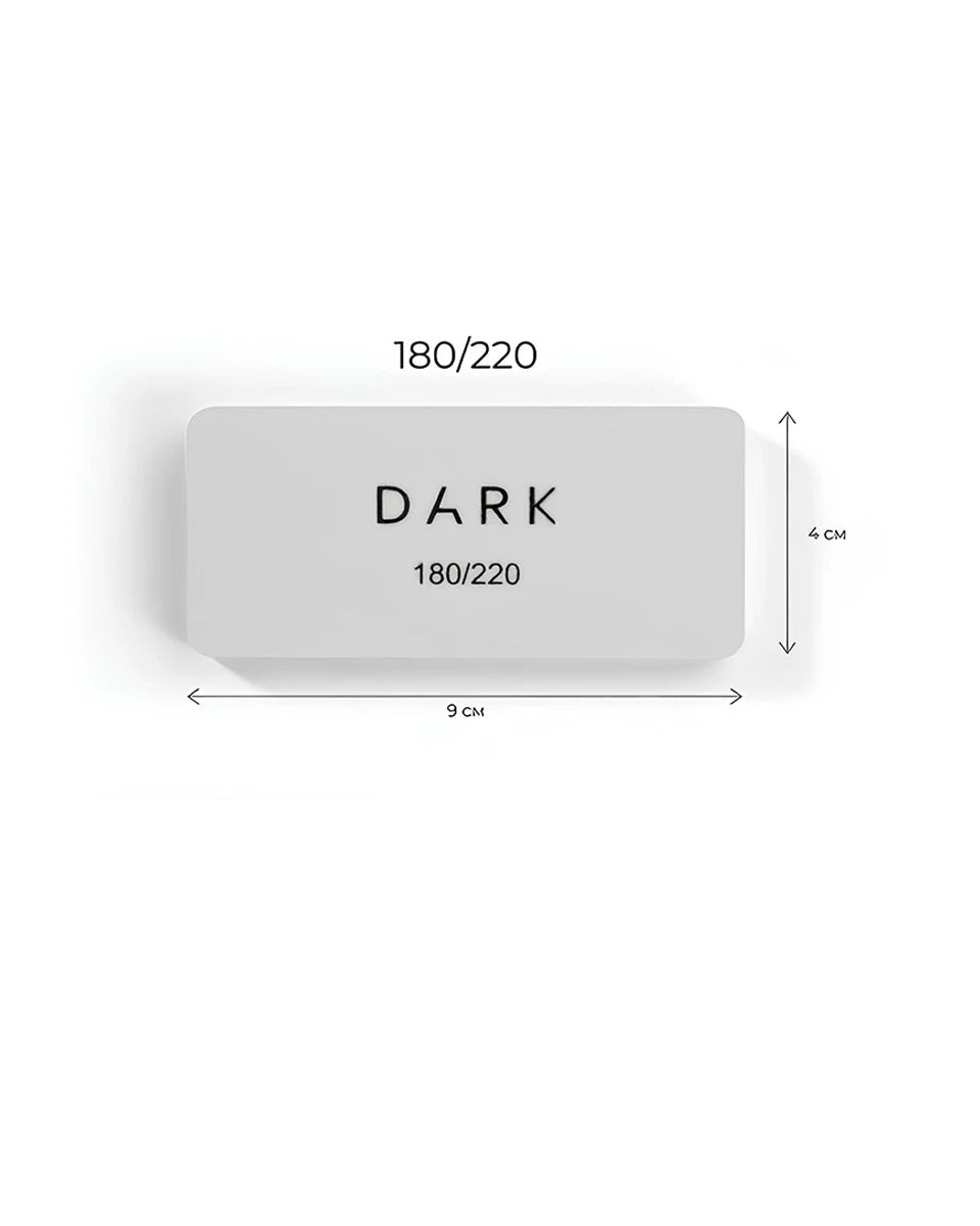 DARK by Rior Nagu buferis, taisnstūrveida 180/220