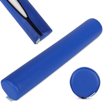 Rundzierkissen 10x60 K012, Marineblau