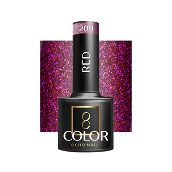 OCHO NAILS Gellak Red 209, 5 g