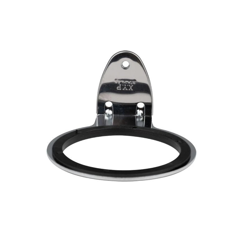 Wall-mounted holder for a hair dryer q96 chrome