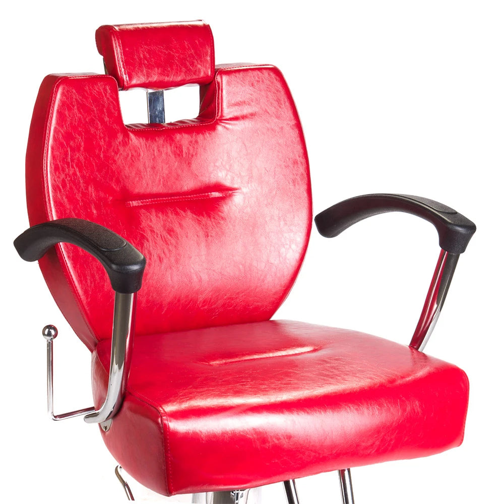 Barberstuhl HEKTOR BH-3208, rot
