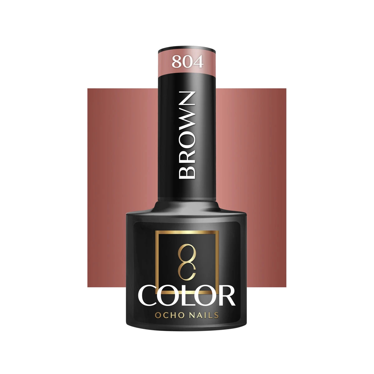 OCHO NAILS Gellack 804 Brown, 5 g