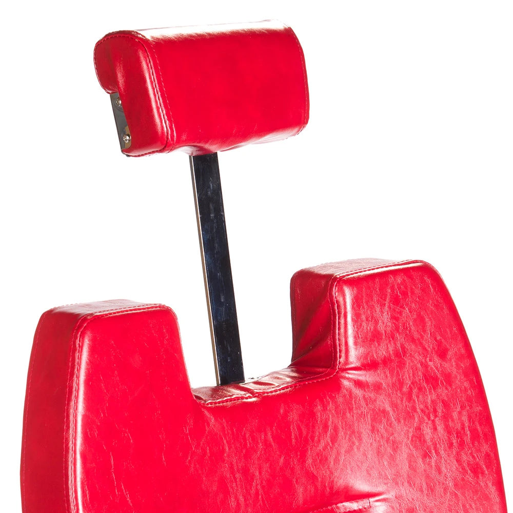Barberstuhl HEKTOR BH-3208, rot