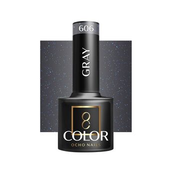 OCHO NAILS Gellack OCHO Gray 606, 5 g
