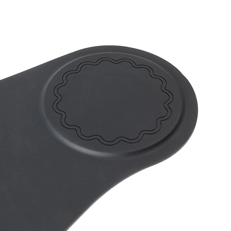 Black protective barber collar