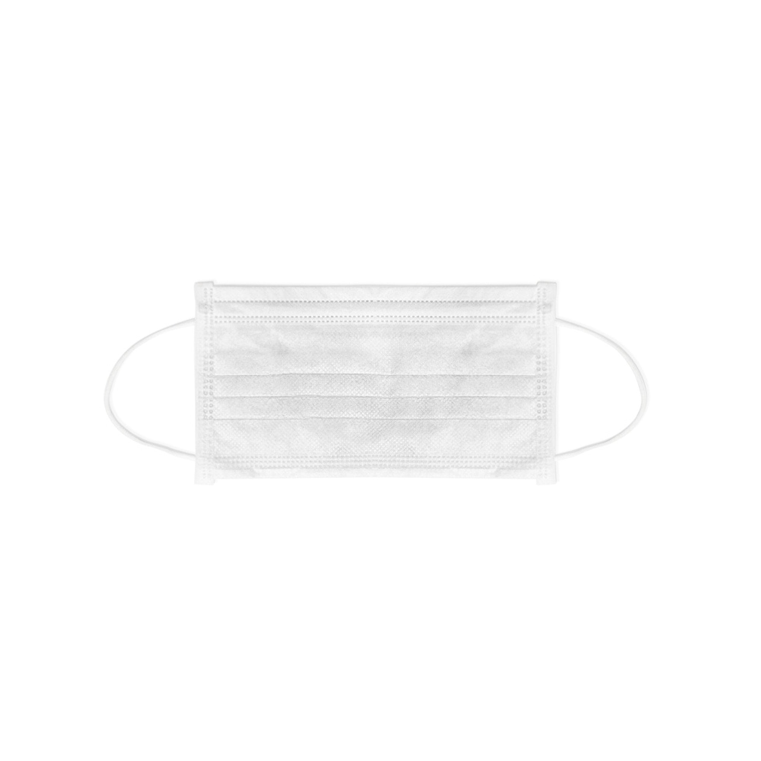 White 2-ply face mask, 50 pcs