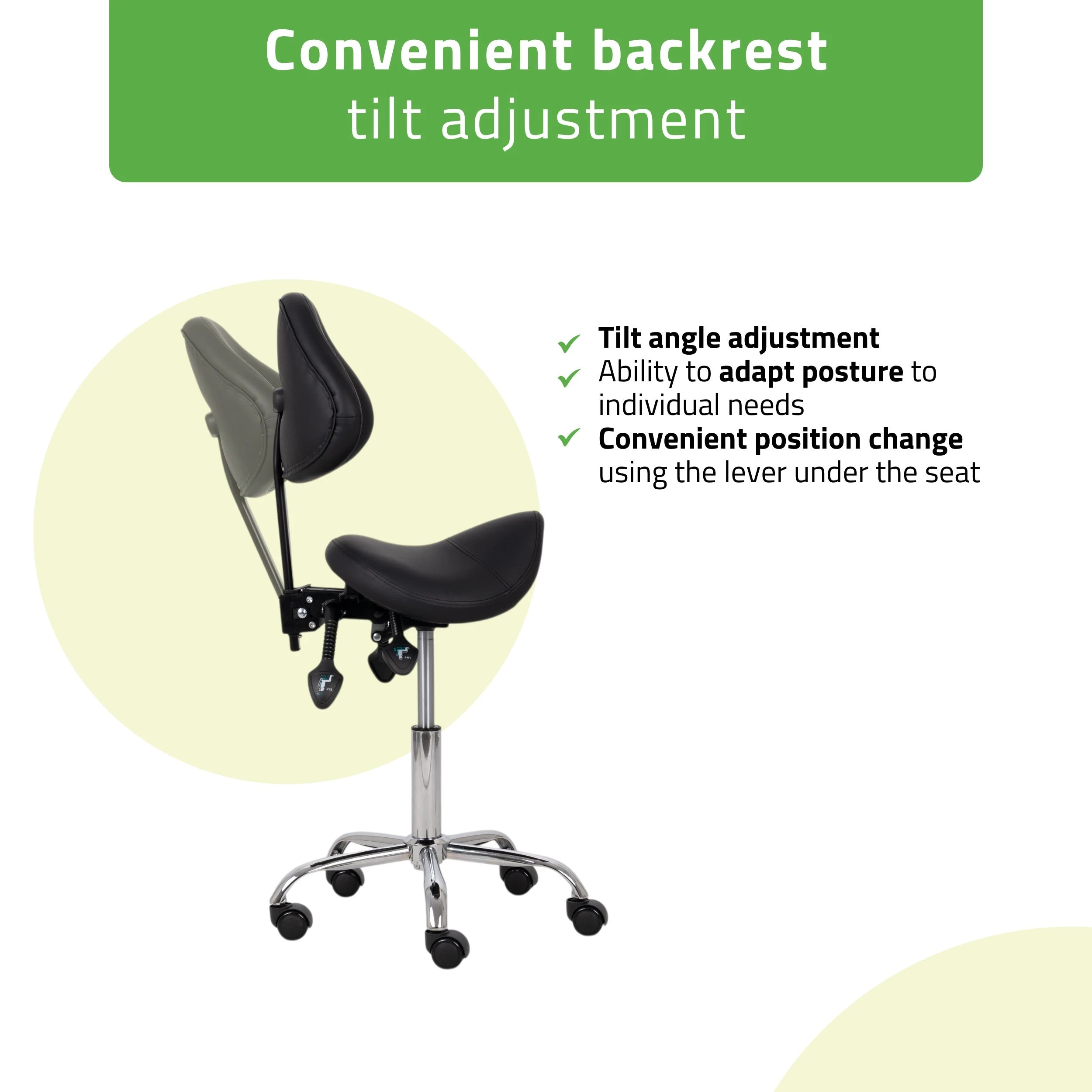 Meistro kėdė Sola Comfy Base K515, juoda