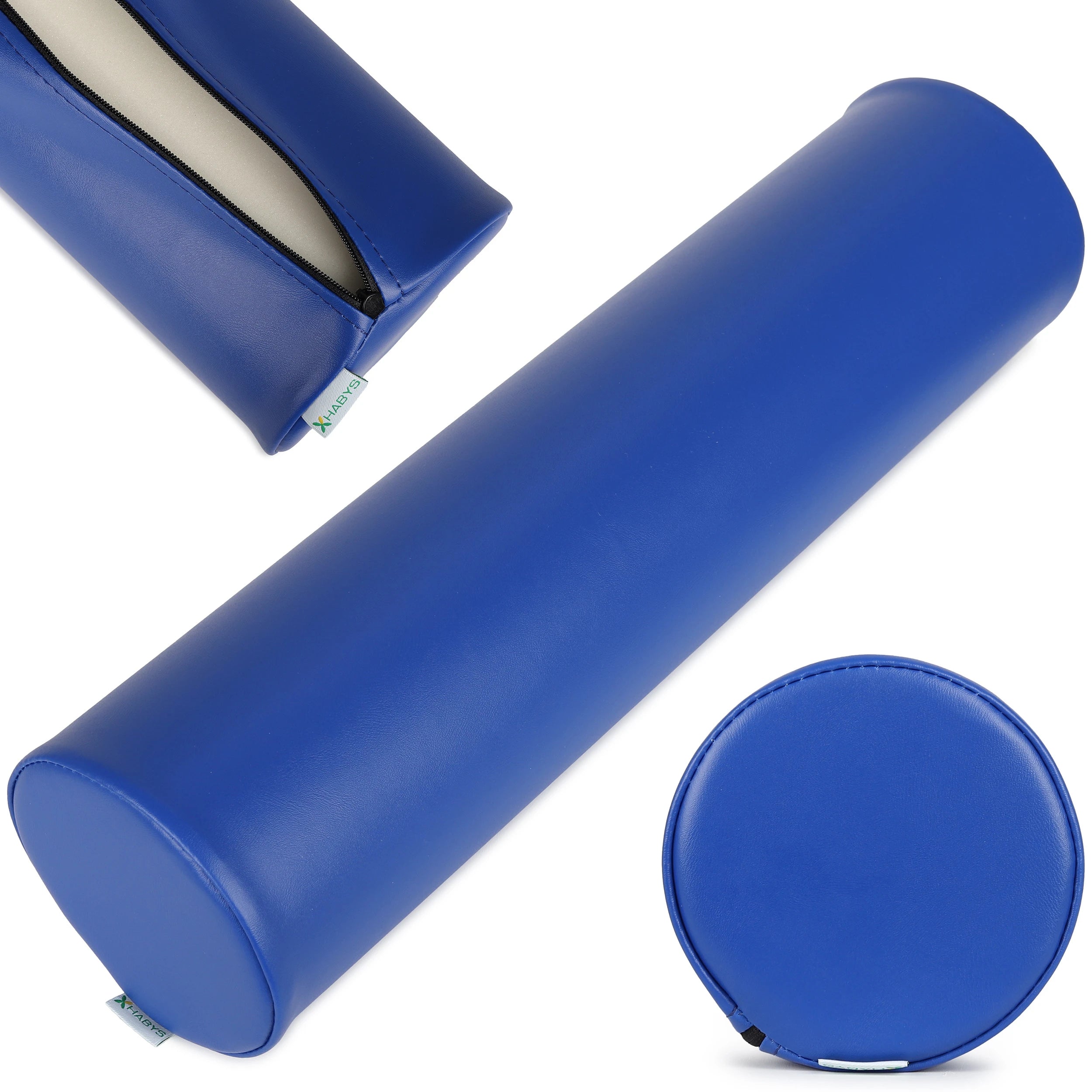 rond coussin cylindrique 15x60 K012 bleu marine
