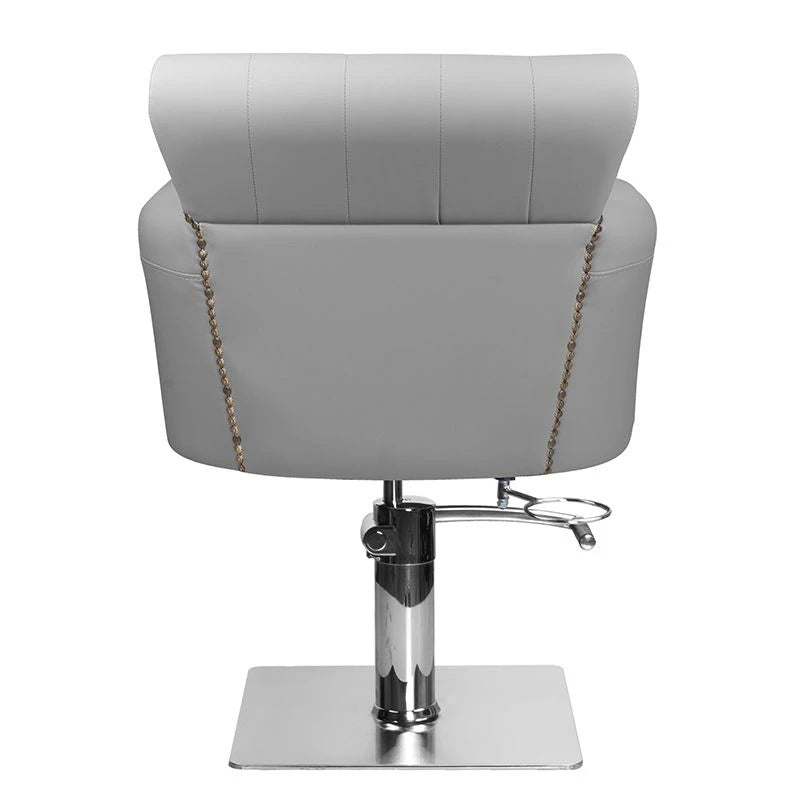Hair System Frizētavas krēsls BER 8541, pelēks