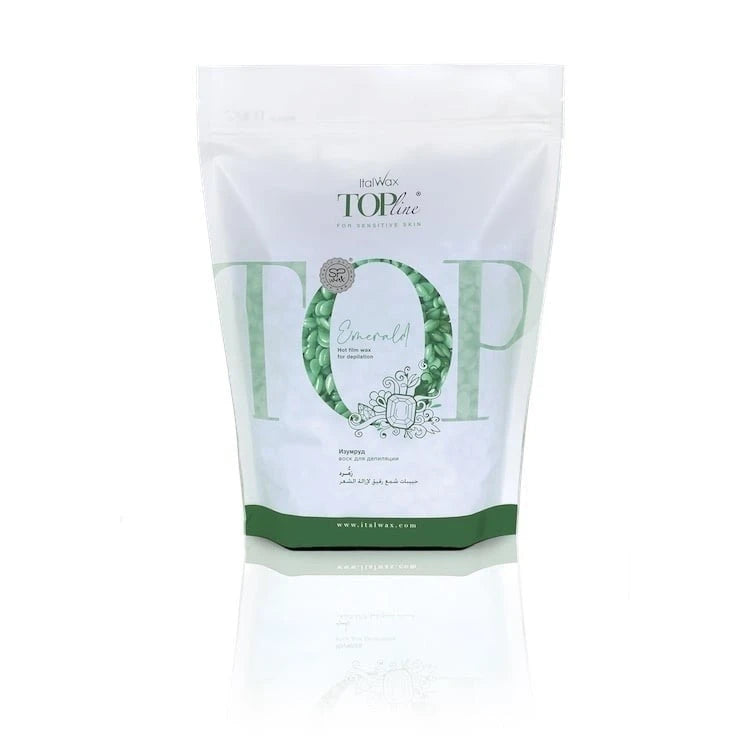 ItalWax TOPline EMERALD plēves vasks, 750 g