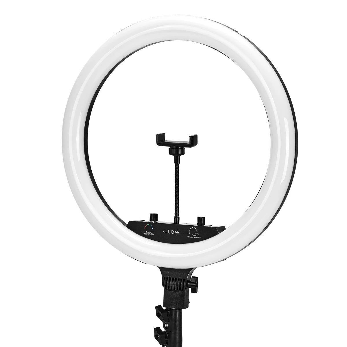 GLOW Ring LED lamp 18" BSC with tripod 45W