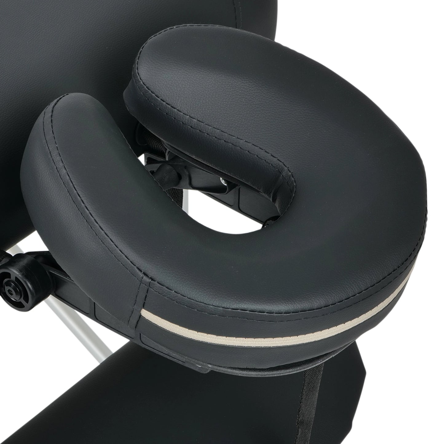 Bærbar behandlerbriks og massagebrikse Estetic Comfy Base K515, sort