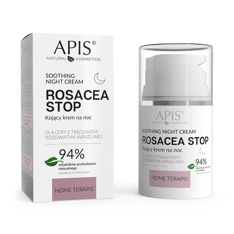 APIS Rosacea-Stop Home terApis Beruhigende Nachtcreme, 50 ml