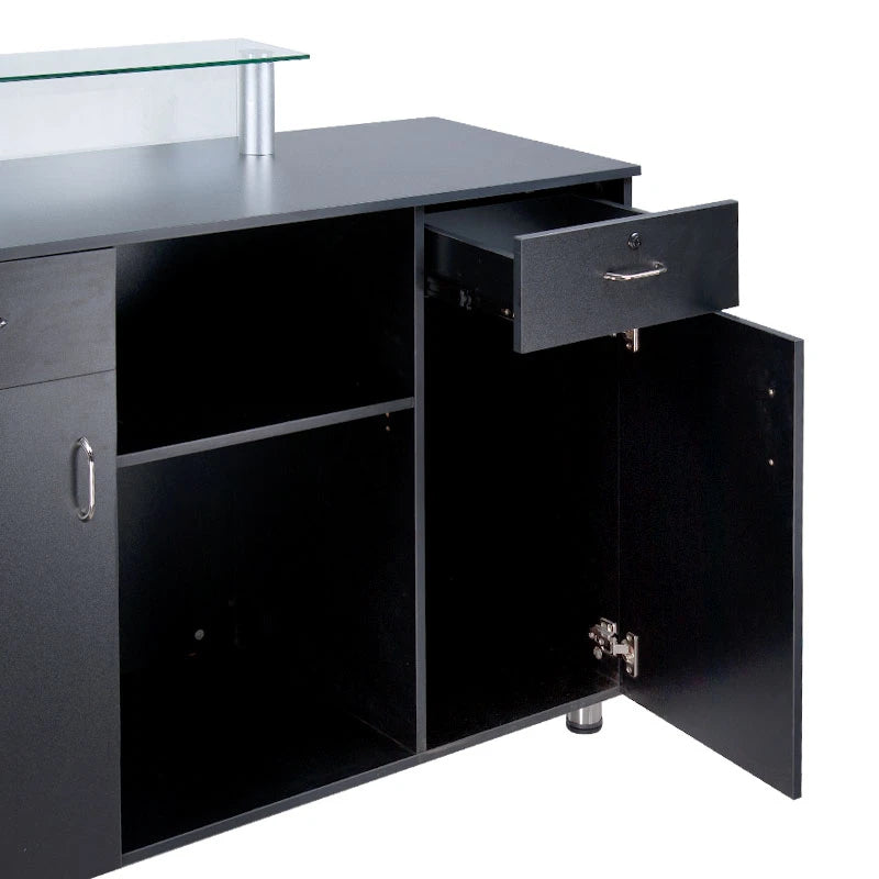 Receptiondisk BD-3307, sort