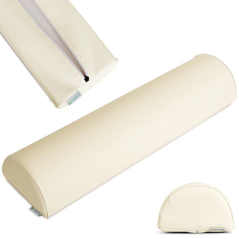 Pusapaļš spilvens 60x15x10 k707, bēšs
