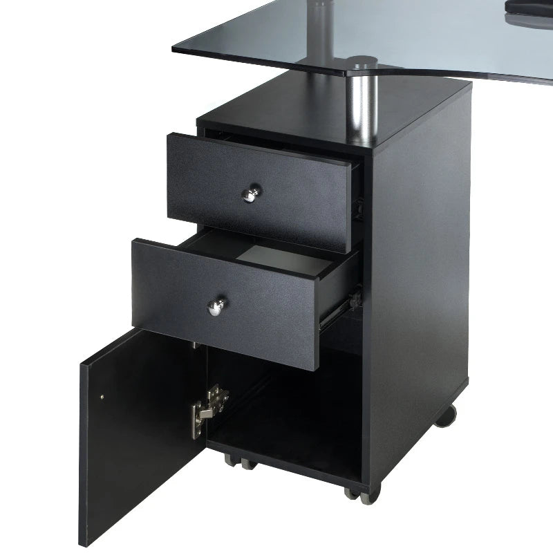 Cosmetische tafel BD-3453, Zwart
