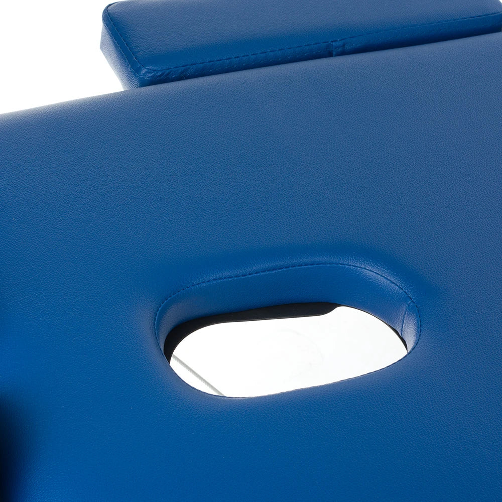 BeautySystem Klappbare Massageliege COMFORT 10, Blau