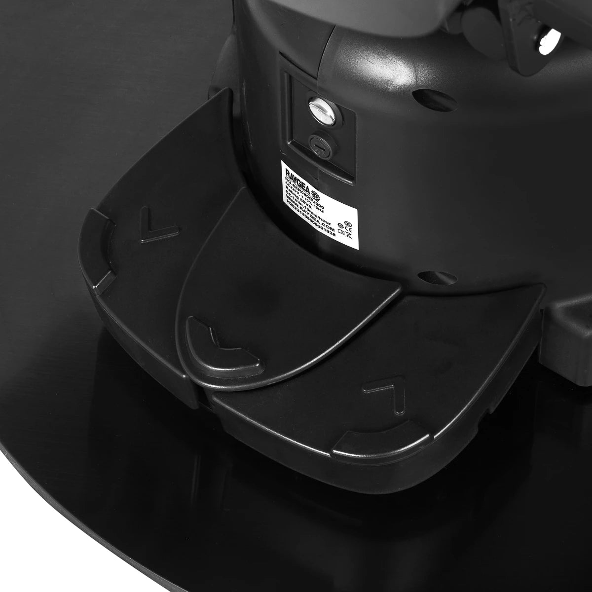 Barber Chair Electric Gabbiano Duke, black