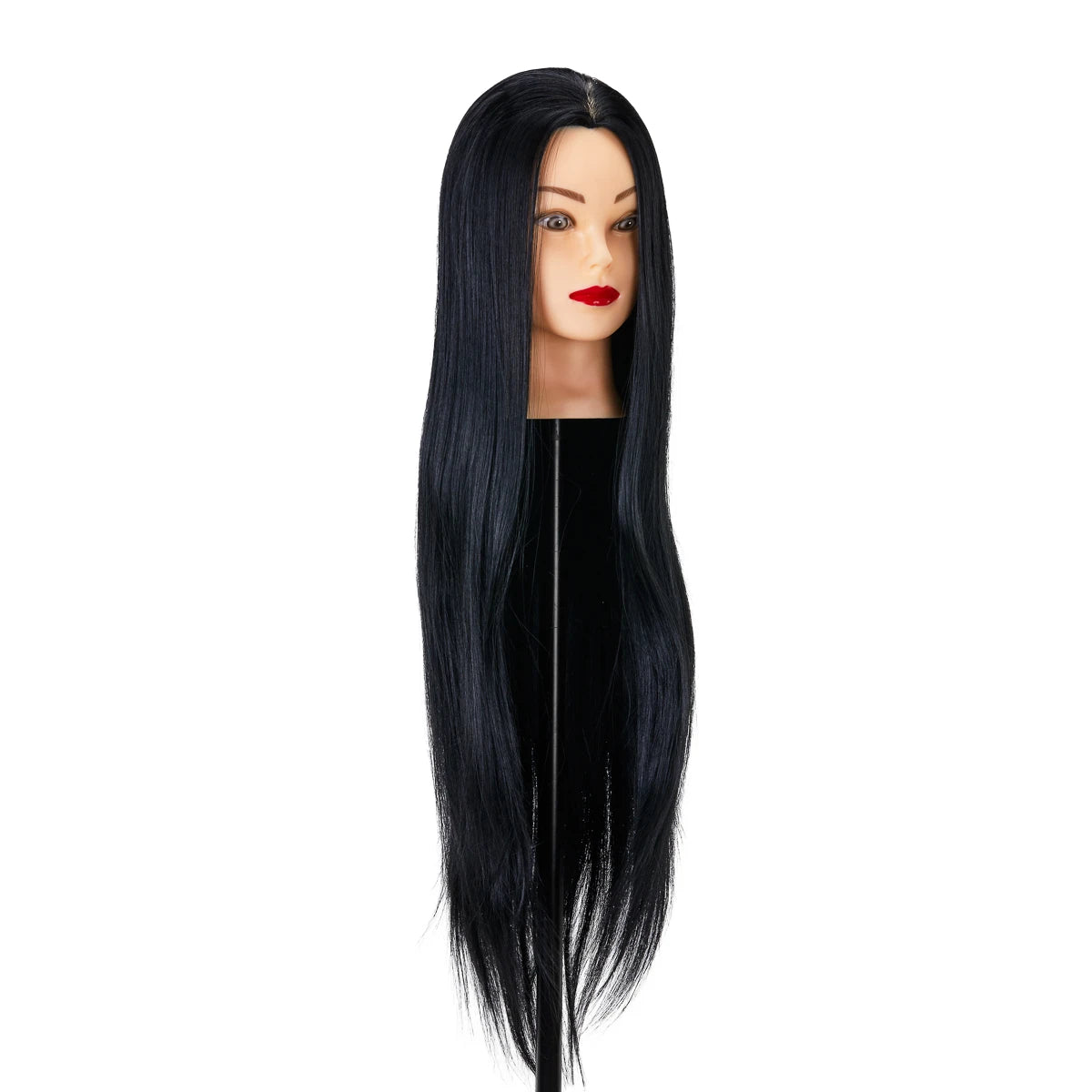 Head for barber training Gabbiano WZ2 artificial hair, color 1H, length 24"