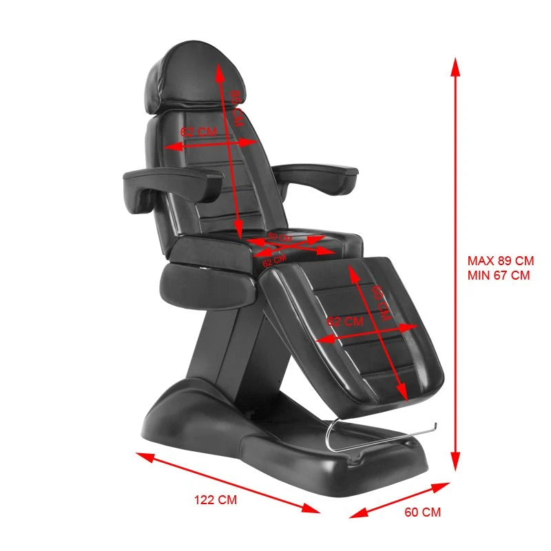 Behandlerbriks LUX, 3 motorer, sort