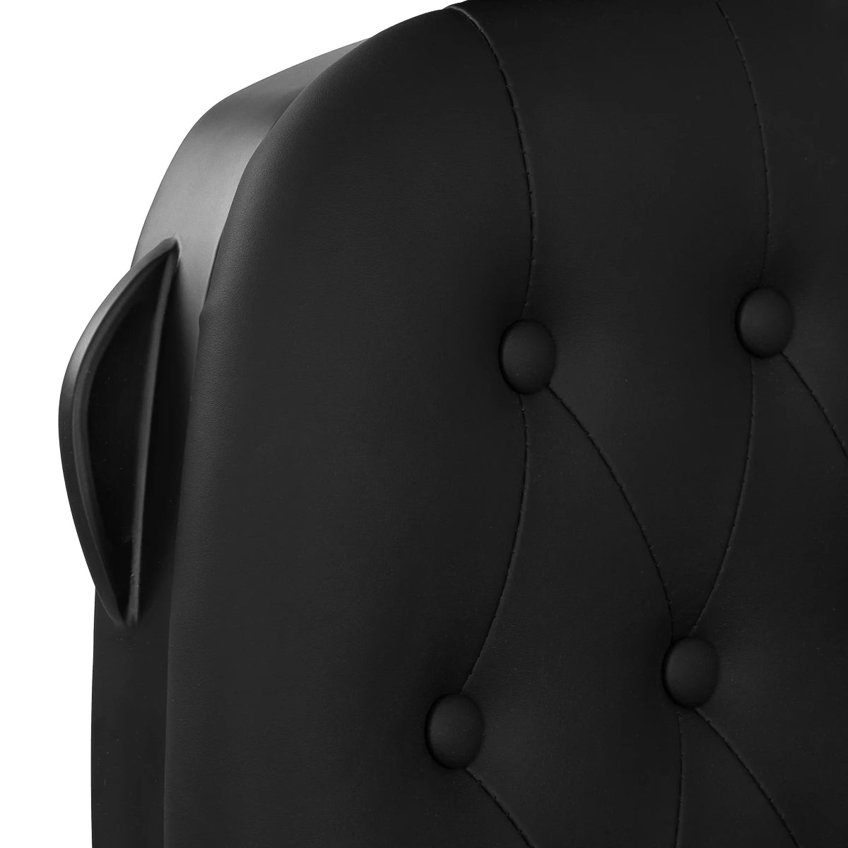 Gabbiano barber chair Francesco V2 Black